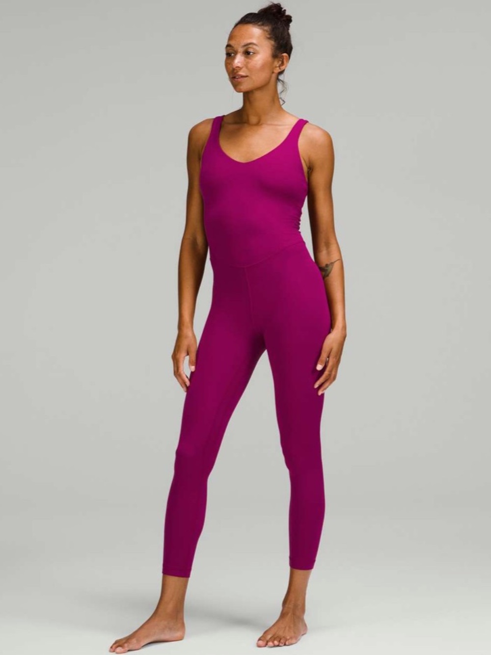 Lululemon Align Jumpsuit in Magenta
